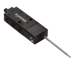 Norgren - 0.34 CV Rate, 1/8" NPT Inlet 5/2 Super Mechanical Valve - 1/8" NPT Inlet, Packed Spool Valve, Antenna Actuator - Industrial Tool & Supply