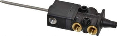 Norgren - 0.34 CV Rate, 1/8" NPT Inlet 3/2 Super Mechanical Valve - 1/8" NPT Inlet, Packed Spool Valve, Antenna Actuator - Industrial Tool & Supply
