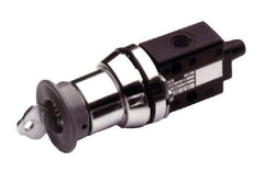 Norgren - 1/8" NPT Packed Spool Valve - Key Type, Key Activation & 0.34 CV Rate - Industrial Tool & Supply