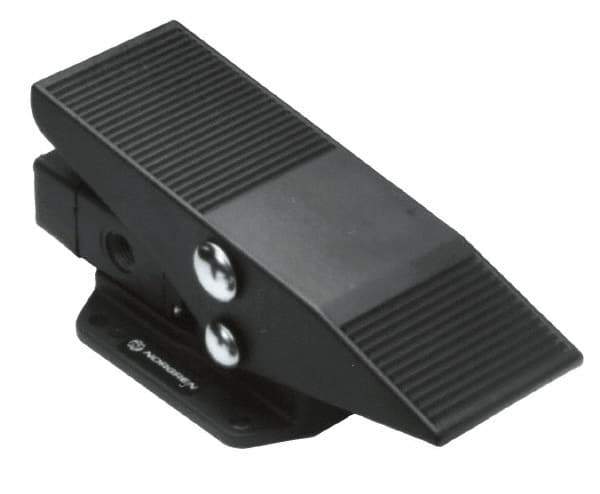 Norgren - 1/4" NPT Packed Spool Valve - 3-Way, Pedal Type, Pedal Activation & 0.98 CV Rate - Industrial Tool & Supply