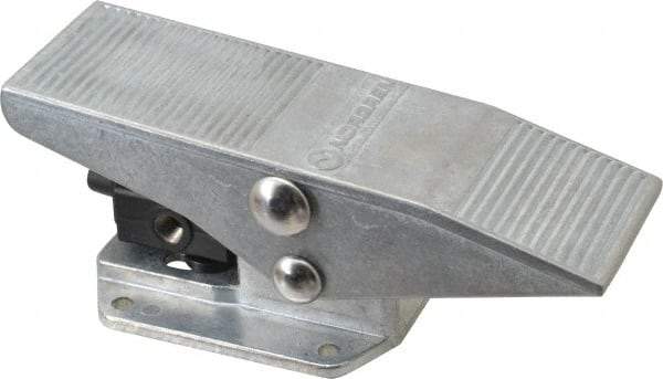 Norgren - 1/8" NPT Packed Spool Valve - 3-Way, Pedal Type, Spring Activation & 0.34 CV Rate - Industrial Tool & Supply