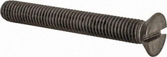 Value Collection - M10x1.50 Metric Coarse, 75mm OAL Slotted Drive Machine Screw - Flat Head, Grade 18-8 & A2 Stainless Steel, Uncoated, Without Washer - Industrial Tool & Supply