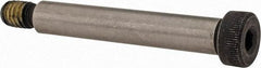 Value Collection - 3/8" Shoulder Diam x 2-1/4" Shoulder Length, 5/16-18 UNC, Hex Socket Shoulder Screw - 4140 Alloy Steel with Nylon Locking Patch, 1/4" Head Height x 9/16" Head Diam - Industrial Tool & Supply