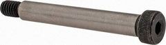 Value Collection - 3/8" Shoulder Diam x 2-1/2" Shoulder Length, 5/16-18 UNC, Hex Socket Shoulder Screw - 4140 Alloy Steel with Nylon Locking Patch, 1/4" Head Height x 9/16" Head Diam - Industrial Tool & Supply