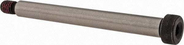 Value Collection - 3/8" Shoulder Diam x 3-1/2" Shoulder Length, 5/16-18 UNC, Hex Socket Shoulder Screw - 4140 Alloy Steel with Nylon Locking Patch, 1/4" Head Height x 9/16" Head Diam - Industrial Tool & Supply