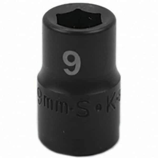 SK - Impact Socket - 3/8"DR 9MM IMPACT SOCKET - Industrial Tool & Supply