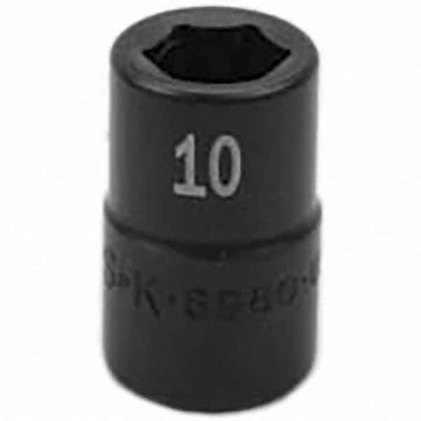 SK - Impact Socket - 3/8"DR 10MM IMPACT SOCKET - Industrial Tool & Supply