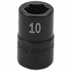 SK - Impact Socket - 3/8"DR 10MM IMPACT SOCKET - Industrial Tool & Supply
