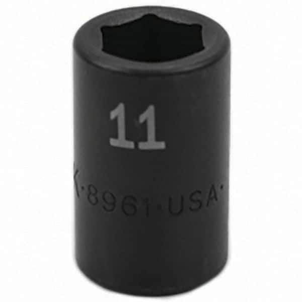 SK - Impact Socket - 3/8"DR 11MM IMPACT SOCKET - Industrial Tool & Supply