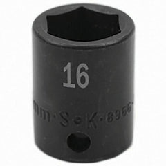 SK - Impact Socket - 3/8"DR 16MM IMPACT SOCKET - Industrial Tool & Supply