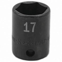 SK - Impact Socket - 3/8"DR 17MM IMPACT SOCKET - Industrial Tool & Supply