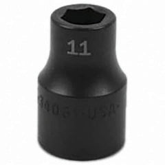 SK - Impact Socket - 1/2"DR 11MM IMPACT SOCKET - Industrial Tool & Supply