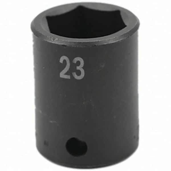 SK - Impact Socket - 1/2"DR 23MM IMPACT SOCKET - Industrial Tool & Supply