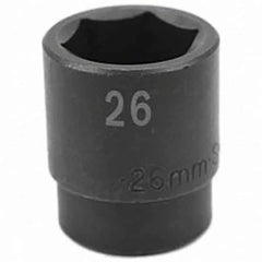 SK - Impact Socket - 1/2"DR 26MM IMPACT SOCKET - Industrial Tool & Supply
