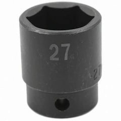 SK - Impact Socket - 1/2"DR 27MM IMPACT SOCKET - Industrial Tool & Supply