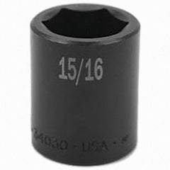 SK - Impact Socket - 1/2"DR 15/16" IMPACT SOCKET - Industrial Tool & Supply