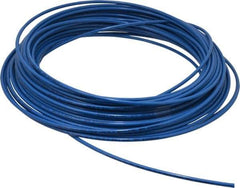 Coilhose Pneumatics - 3/32" ID x 5/32" OD, 0.32" Wall Thickness, 100' Long, Nylon 11 Tube - Blue, 150 Max psi - Industrial Tool & Supply
