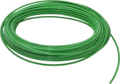 Coilhose Pneumatics - 3/32" ID x 5/32" OD, 0.32" Wall Thickness, 100' Long, Nylon 11 Tube - Green, 150 Max psi - Industrial Tool & Supply