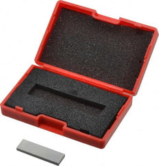 SPI - 0.1001" Rectangular Steel Gage Block - Accuracy Grade AS-1, Includes NIST Traceability Certification - Industrial Tool & Supply