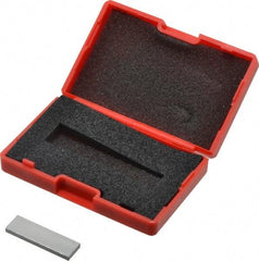 SPI - 0.1005" Rectangular Steel Gage Block - Accuracy Grade AS-1, Includes NIST Traceability Certification - Industrial Tool & Supply