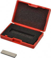 SPI - 0.1007" Rectangular Steel Gage Block - Accuracy Grade AS-1, Includes NIST Traceability Certification - Industrial Tool & Supply
