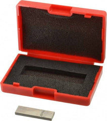 SPI - 0.1008" Rectangular Steel Gage Block - Accuracy Grade AS-1, Includes NIST Traceability Certification - Industrial Tool & Supply