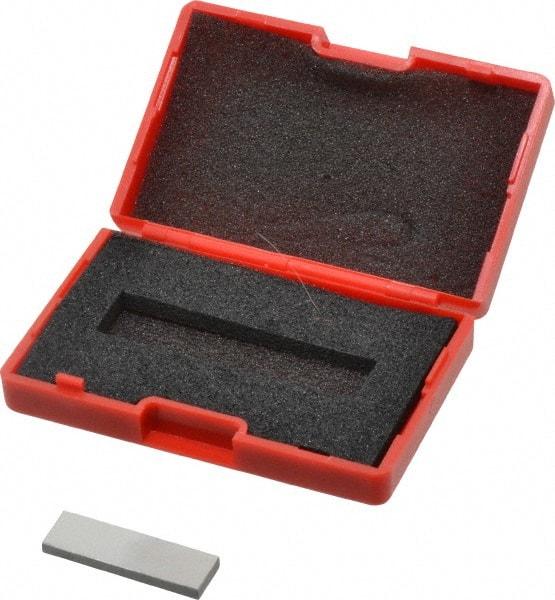 SPI - 0.103" Rectangular Steel Gage Block - Accuracy Grade AS-1, Includes NIST Traceability Certification - Industrial Tool & Supply