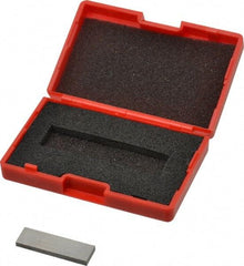 SPI - 0.108" Rectangular Steel Gage Block - Accuracy Grade AS-1, Includes NIST Traceability Certification - Industrial Tool & Supply
