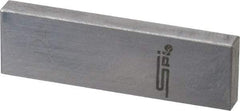 SPI - 0.124" Rectangular Steel Gage Block - Accuracy Grade AS-1, Includes NIST Traceability Certification - Industrial Tool & Supply