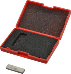 SPI - 0.127" Rectangular Steel Gage Block - Accuracy Grade AS-1, Includes NIST Traceability Certification - Industrial Tool & Supply