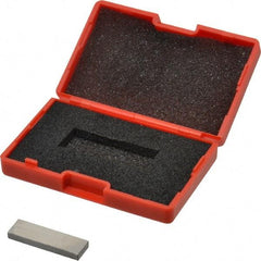 SPI - 0.128" Rectangular Steel Gage Block - Accuracy Grade AS-1, Includes NIST Traceability Certification - Industrial Tool & Supply