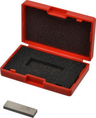 SPI - 0.139" Rectangular Steel Gage Block - Accuracy Grade AS-1, Includes NIST Traceability Certification - Industrial Tool & Supply