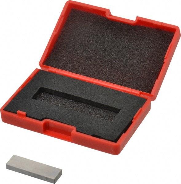 SPI - 0.144" Rectangular Steel Gage Block - Accuracy Grade AS-1, Includes NIST Traceability Certification - Industrial Tool & Supply