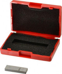 SPI - 0.145" Rectangular Steel Gage Block - Accuracy Grade AS-1, Includes NIST Traceability Certification - Industrial Tool & Supply