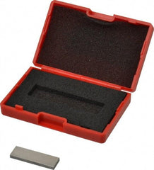 SPI - 0.10005" Rectangular Steel Gage Block - Accuracy Grade AS-1, Includes NIST Traceability Certification - Industrial Tool & Supply