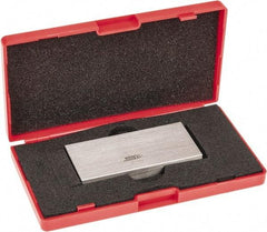 SPI - 3" Rectangular Steel Gage Block - Accuracy Grade AS-1, Includes NIST Traceability Certification - Industrial Tool & Supply
