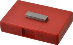 SPI - 0.16" Rectangular Steel Gage Block - Accuracy Grade AS-1, Includes NIST Traceability Certification - Industrial Tool & Supply