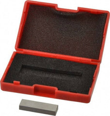 SPI - 0.18" Rectangular Steel Gage Block - Accuracy Grade AS-1, Includes NIST Traceability Certification - Industrial Tool & Supply