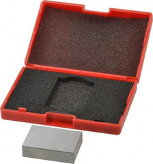 SPI - 0.95" Rectangular Steel Gage Block - Accuracy Grade AS-1, Includes NIST Traceability Certification - Industrial Tool & Supply