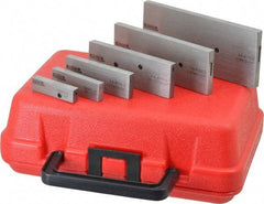 SPI - 3/8 to 2-1/4 Inch Adjustable Parallel Set - 5-1/16 Inch Long, 9/32 Inch Thick, 6 Pieces - Industrial Tool & Supply