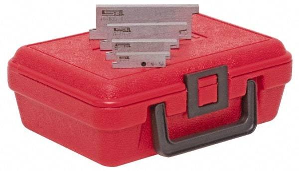 SPI - 3/8 to 1-5/16 Inch Adjustable Parallel Set - 3-9/16 Inch Long, 9/32 Inch Thick, 4 Pieces - Industrial Tool & Supply