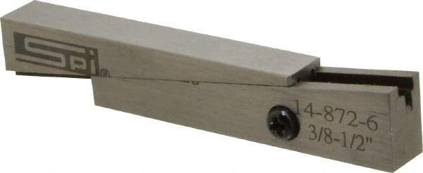 SPI - 3/8 to 1/2" Adjustable Parallel - 1-3/4" Long x 9/32" Thick - Industrial Tool & Supply