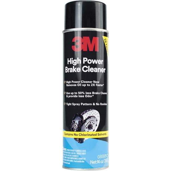 3M - Petroleum Based Brake Parts Cleaner - 14 oz Aerosol Can - Industrial Tool & Supply