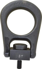 Jergens - 2,500 Lb Load Capacity Forged Center Pull Hoist Ring - 28 Ft/Lb Torque, 1/2 - 13 Thread, Alloy Steel - Industrial Tool & Supply