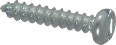 Value Collection - #6 Pan Head Slotted Sheet Metal Screw - Steel, 3/4" Length Under Head, AISI 1016, ASME B18.6.3, ASME B18.6.4 & SAE J933, Grade 1016-1024 - Industrial Tool & Supply