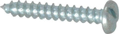 Value Collection - #6 Pan Head Slotted Sheet Metal Screw - Steel, 7/8" Length Under Head, AISI 1016, ASME B18.6.3, ASME B18.6.4 & SAE J933, Grade 1016-1024 - Industrial Tool & Supply