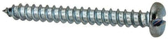 Value Collection - #12 Pan Head Slotted Sheet Metal Screw - Steel, 2" Length Under Head, Grade 2 - Industrial Tool & Supply