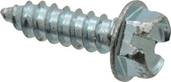 Value Collection - #12 Hex Washer Head Slotted Sheet Metal Screw - Steel, 3/4" Length Under Head, Grade 2 - Industrial Tool & Supply