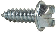 Value Collection - #14 Hex Washer Head Slotted Sheet Metal Screw - Steel, 3/4" Length Under Head, Grade 2 - Industrial Tool & Supply