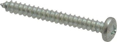 Value Collection - #4 Pan Head Phillips Sheet Metal Screw - Steel, 1" Length Under Head, Grade 2 - Industrial Tool & Supply
